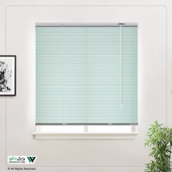 پرده کرکره فلزی 1.6 سانتی‌متر ساده کد 16126