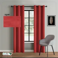 پرده هازان قرمز 1.5 در 2.8 متر کد b2524