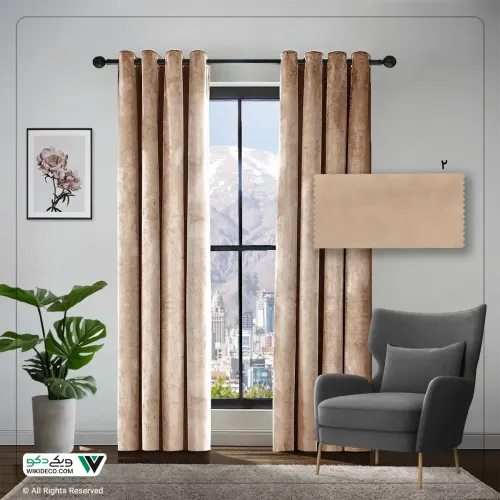 پرده مخمل کالیفرنیا 1.5 در 2.8 کد 2 پرده مخمل کالیفرنیا 1.5 در 2.8 کد 2