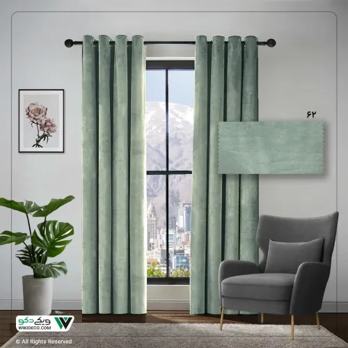پرده مخمل کالیفرنیا 1.5 در 2.8 کد 62 پرده مخمل کالیفرنیا 1.5 در 2.8 کد 62