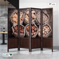 پاراوان چاپی آجیل کد 6008