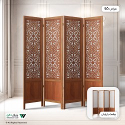 پاراوان مدل برگ ریز (دولایه) در دو رنگ