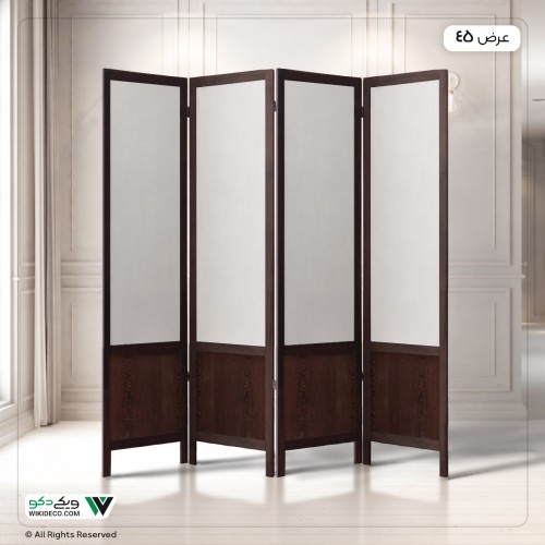 پاراوان ساده طرح مهتاب در سه رنگ