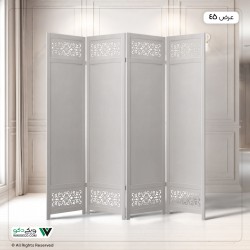 پاراوان ساده طرح پُل رنگ سفید