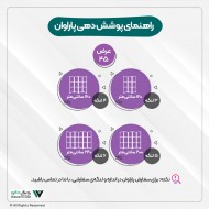 پاراوان لیزری طرح درخت خمیده در دو رنگ