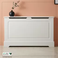 کاور رادیاتور طرح تک قاب سفید