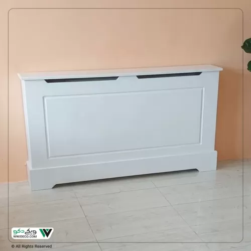 کاور رادیاتور طرح تک قاب سفید