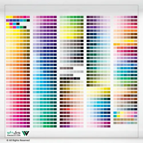 نقاشی دیوار و ساختمان طیف رنگ بنفش و یاسی + زیرسازی