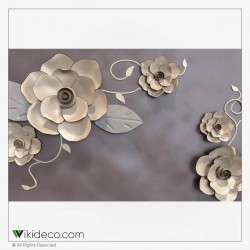 پوستر دیواری طرح گل مصنوعی مدل LB062 پوستر دیواری طرح گل مصنوعی مدل LB062
