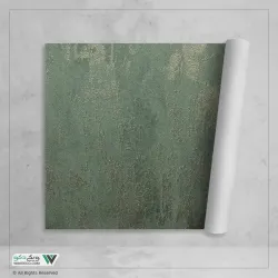 کاغذ دیواری سبز خزه‌ای پتینه دار کد cs-gd10802