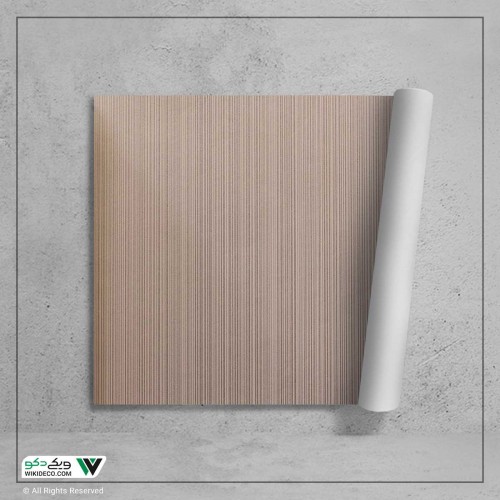 کاغذ دیواری راه راه صورتی کثیف کد LD12831 کاغذ دیواری راه راه صورتی کثیف کد LD12831