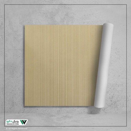 کاغذ دیواری راه راه ریز طلایی کد LD12833 کاغذ دیواری راه راه ریز طلایی کد LD12833