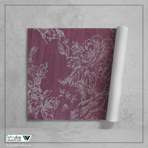 کاغذ دیواری طرح گل کد LD850404 کاغذ دیواری طرح گل کد LD850404